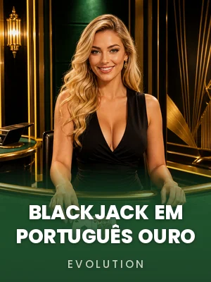 Evolution | Blackjack em Português Ouro