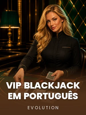 Evolution | VIP Blackjack em Português